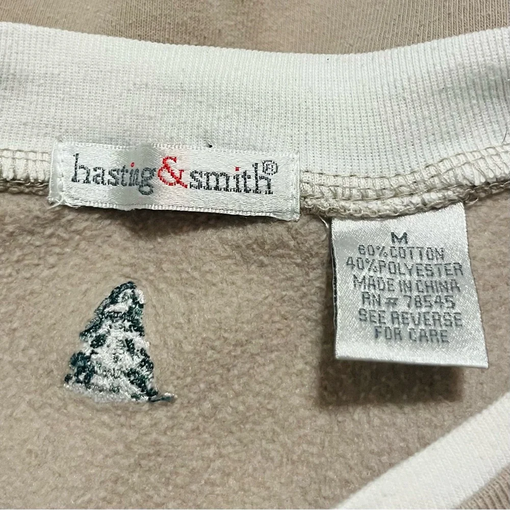 Vintage Hasting & Smith Winter Grandma Sweater (M) - Picture 3 of 5